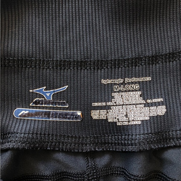 Mizuno Elite Lightweight Performance Flare Pants in Grey Size M Long - Picture 9 of 12